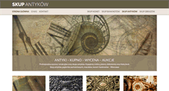 Desktop Screenshot of antyki-skup.com