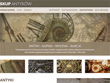 Tablet Screenshot of antyki-skup.com